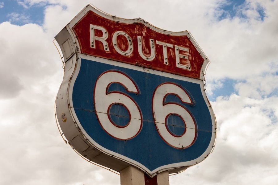 Route 66 sign